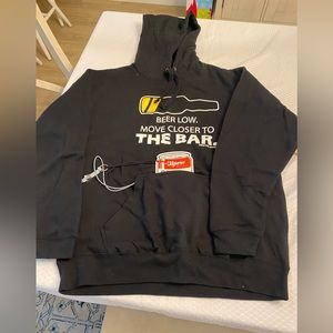 New Hooded Fleece with koozie